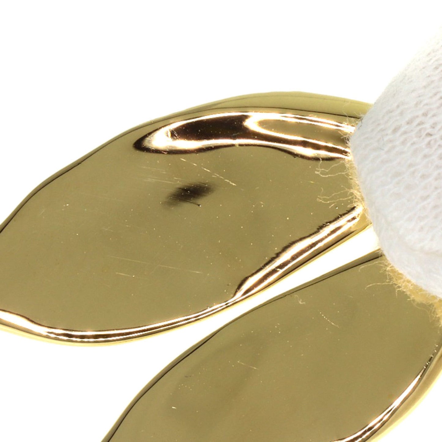 Tiffany & Co. Whale Tail Necklace In 18K Yellow Gold