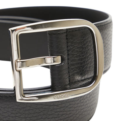 Gucci Belt Size: 100/40 449716 Black Leather