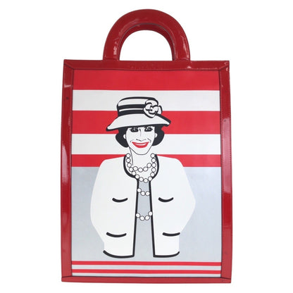 Chanel Vintage Chocolate Bar Mademoiselle Coco Chanel Red