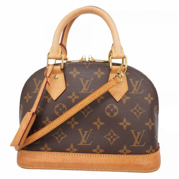 Louis Vuitton Monogram Alma Bb Handbag M53152 Brown 2-Way Bag