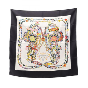Herms Hermes Carr 90 Brides De Gala En Fleurs Silk Scarf For Women