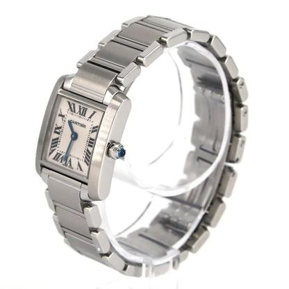 Cartier Tank Francaise Sm W51008Q3 Ss Wristwatch Quartz