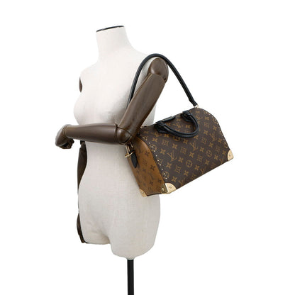 Louis Vuitton Monogram Reverse Speedy Trunk 25 M26181 2-Way Handbag