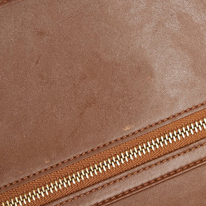 Louis Vuitton Monogram Vernis Walker Pochette M91154 Bronze Brown Patent Leather
