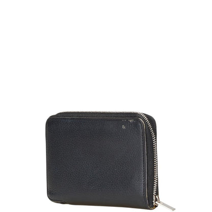 Celine Bifold Wallet In Black Leather
