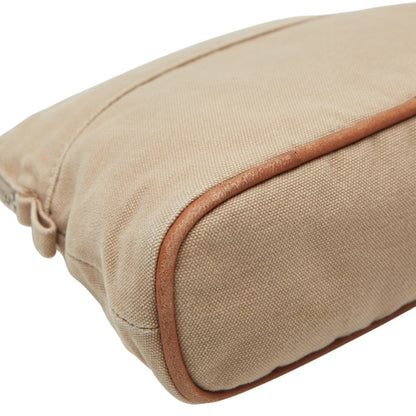 Hermes Bolide Pouch 20 Beige Canvas