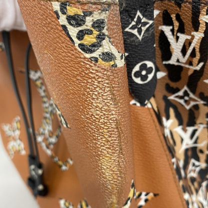 Louis Vuitton Monogram Jungle Neonoe Shoulder Bag M44717 Caramel