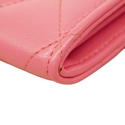 Chanel Matelasse Shoulder Wallet With Chain Bag