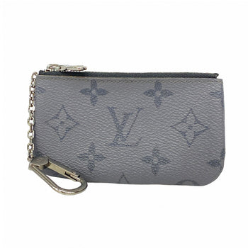 Louis Vuitton Monogram Eclipse Reverse Pochette Cle Wallet/Coin Case M80905 Gray/Black