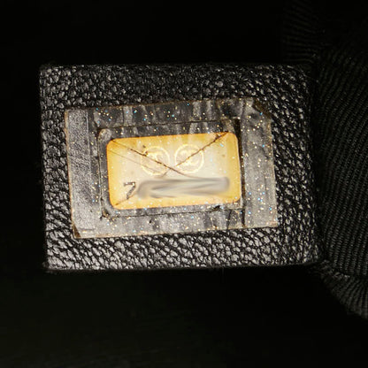 Chanel Coco Mark Pouch Black Leather