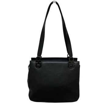 Salvatore Ferragamo Gancini Hardware Leather Tote Bag