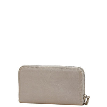 Tod'S Logo Plate Long Wallet