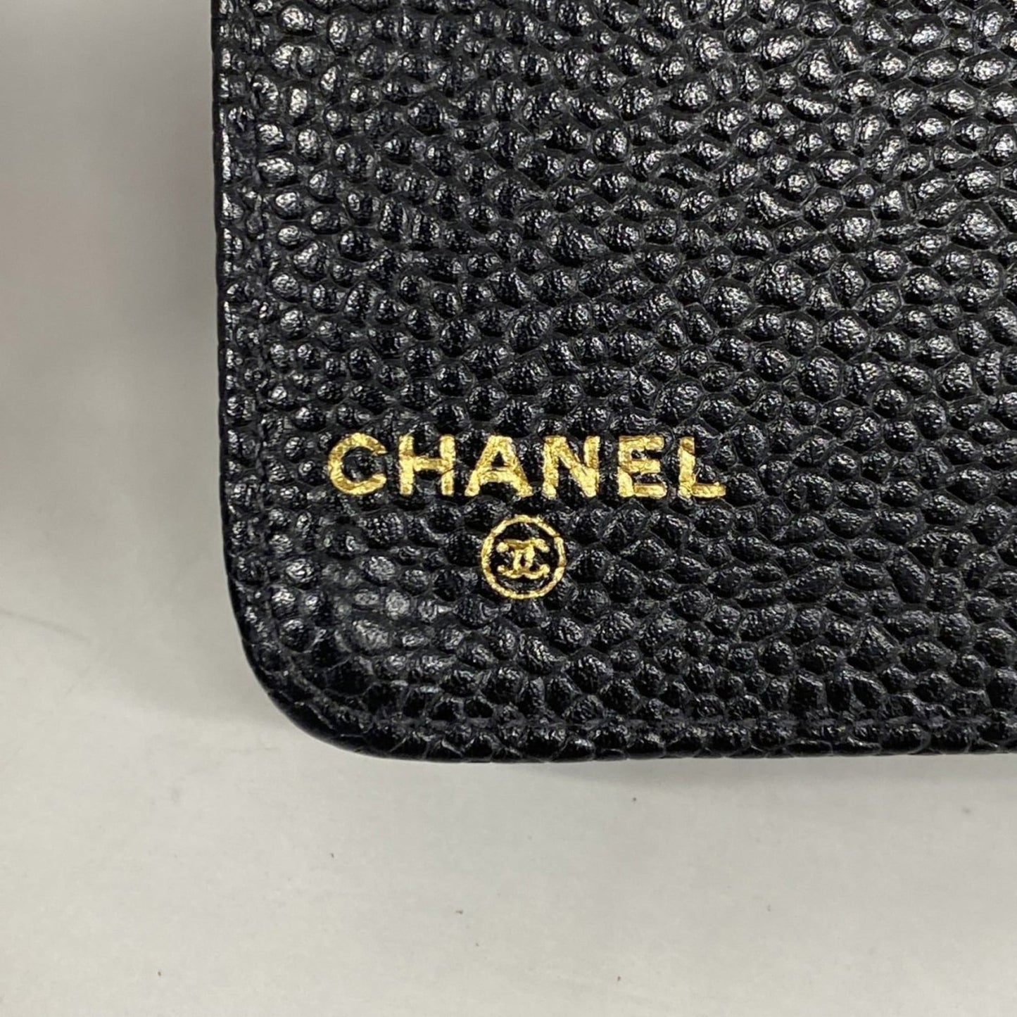 Women's - Chanel Notebook Cover - Caviar Skin - Black