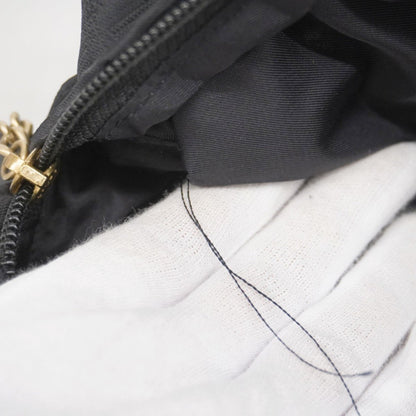Chanel New Travel Nylon Handbag In Black Champagne