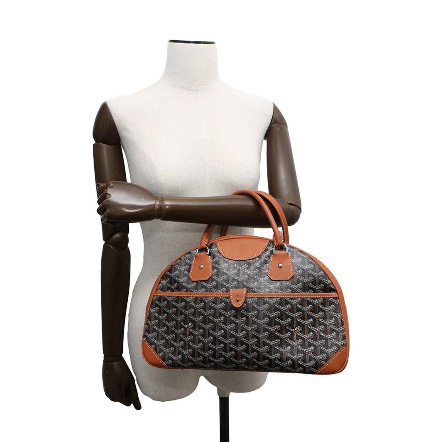 Goyard Saint Jeanne Leather Handbag Goyard