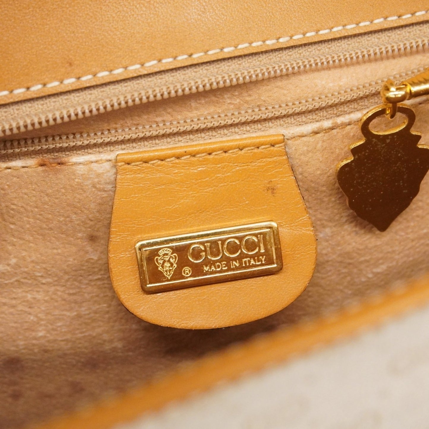 Gucci Micro Gg Sherry Line Shoulder Bag 001 116 Beige