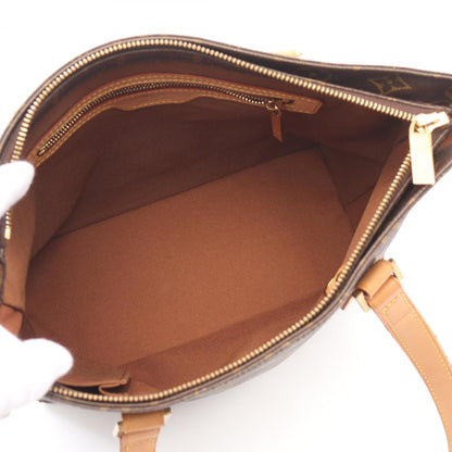 Louis Vuitton Cabas Piano Shoulder Bag Coated Canvas Leather Monogram
