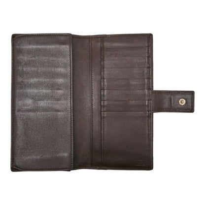 Gucci Guccissima Princess Long Wallet 167464 Brown Leather