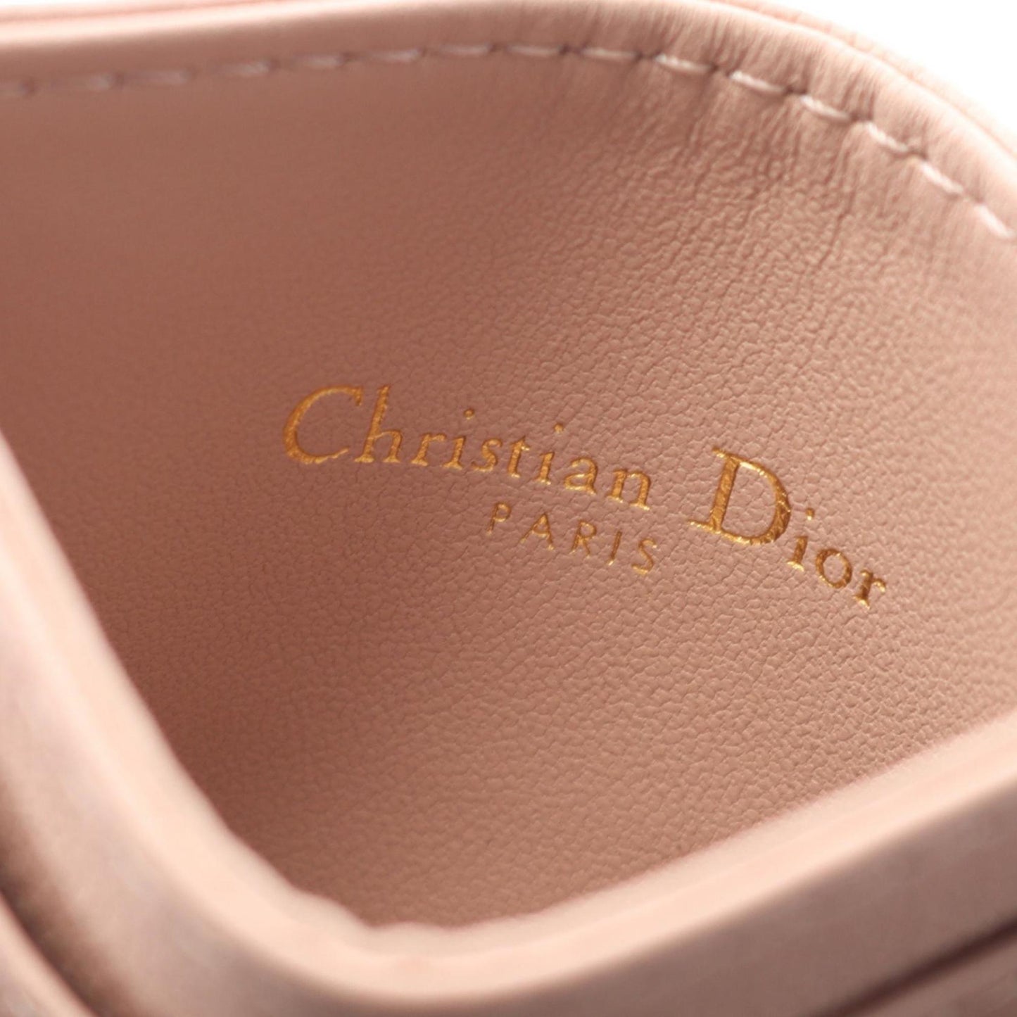 Christian Dior Caro Freesia Business Card Holder/Card Case