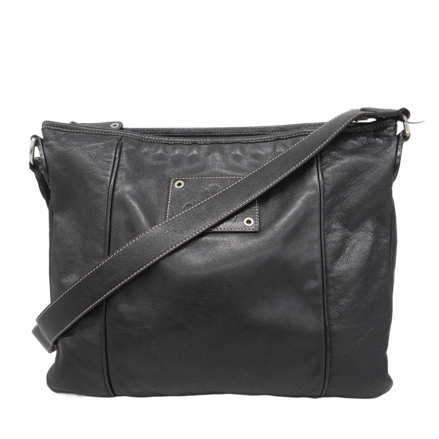 Gucci Shoulder Bag 190279 Leather Black