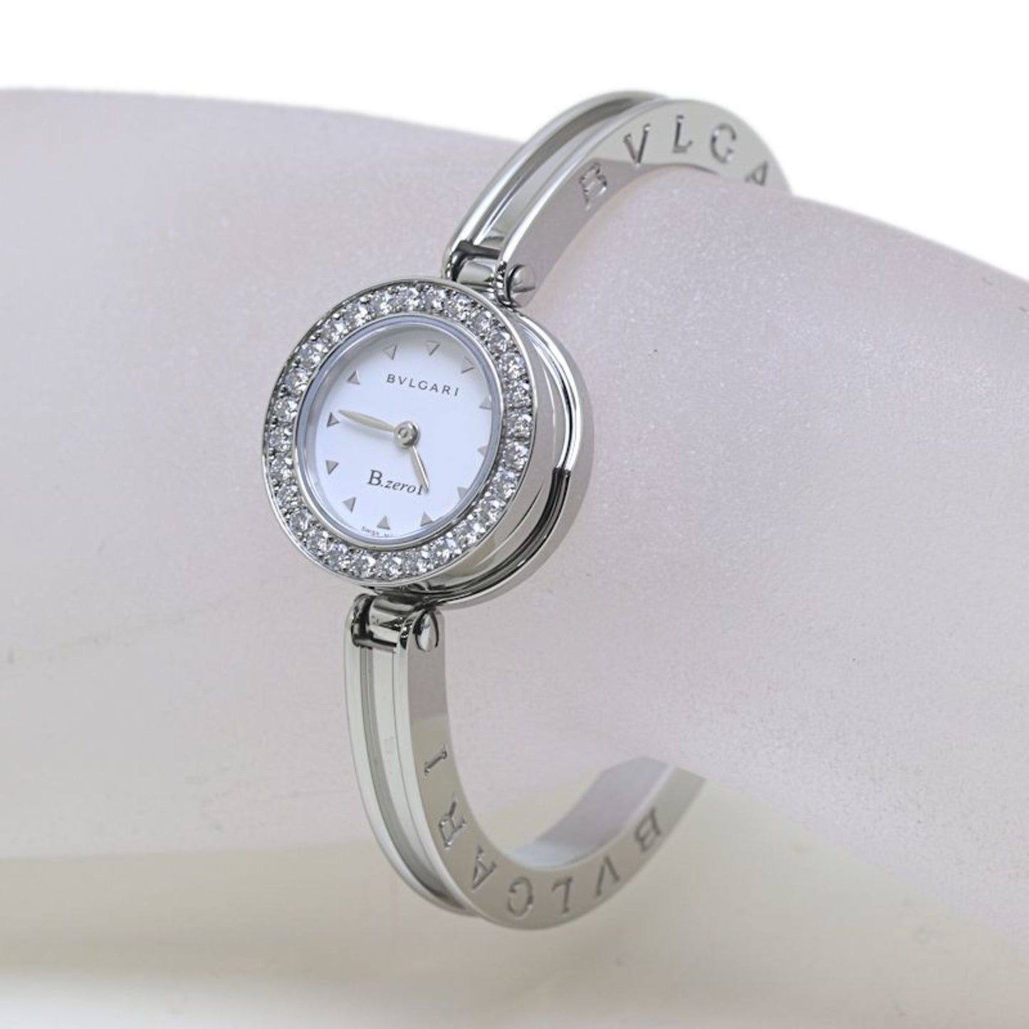 Bvlgari B.Zero1 Bz22Wsds Bz22S Women'S Watch With Diamond Bezel