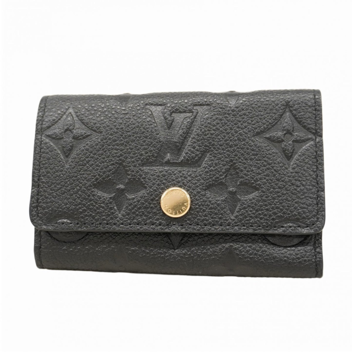 Louis Vuitton Monogram Empreinte Multicle 6 Key Case M64421 Noir