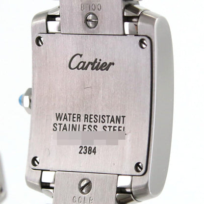 Cartier Tank Franaise Sm W51008Q3 Stainless Steel Quartz Watch