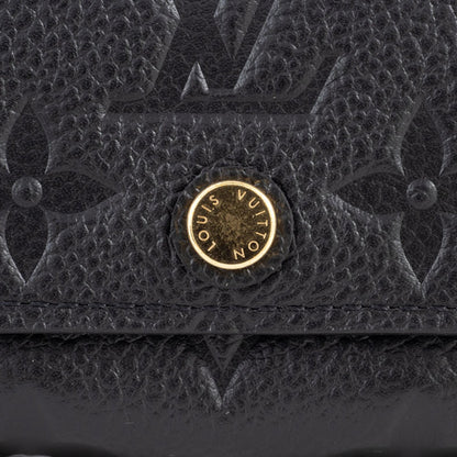 Louis Vuitton Key Case Multicle 6 M64421 Monogram Empreinte Leather Black