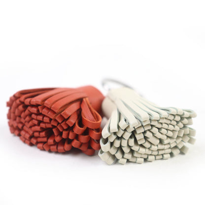 Hermes Carmen Unodos Anjou Milo Carnelian Cl Key Ring/Bag Charm