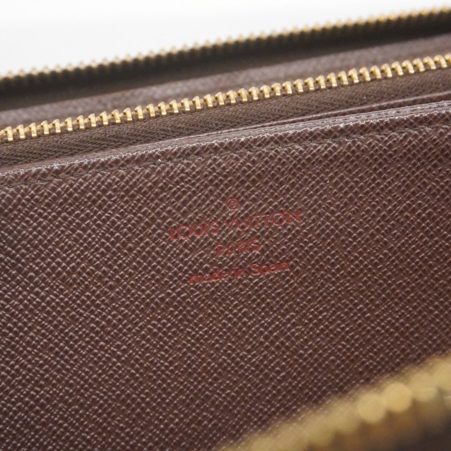 Louis Vuitton Damier Zippy Wallet N41661 Ebene Long