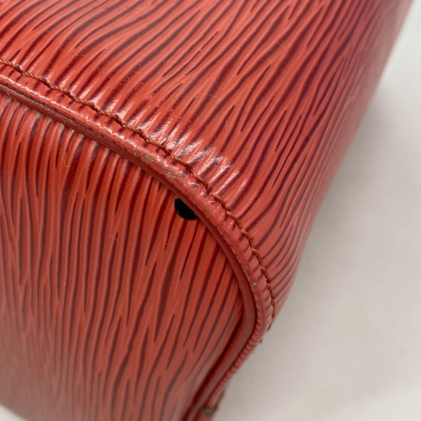 Louis Vuitton Epi Speedy 25 Handbag M43017 Castilian Red