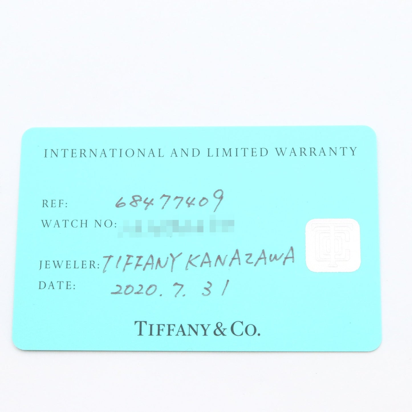 Tiffany & Co. T Watch