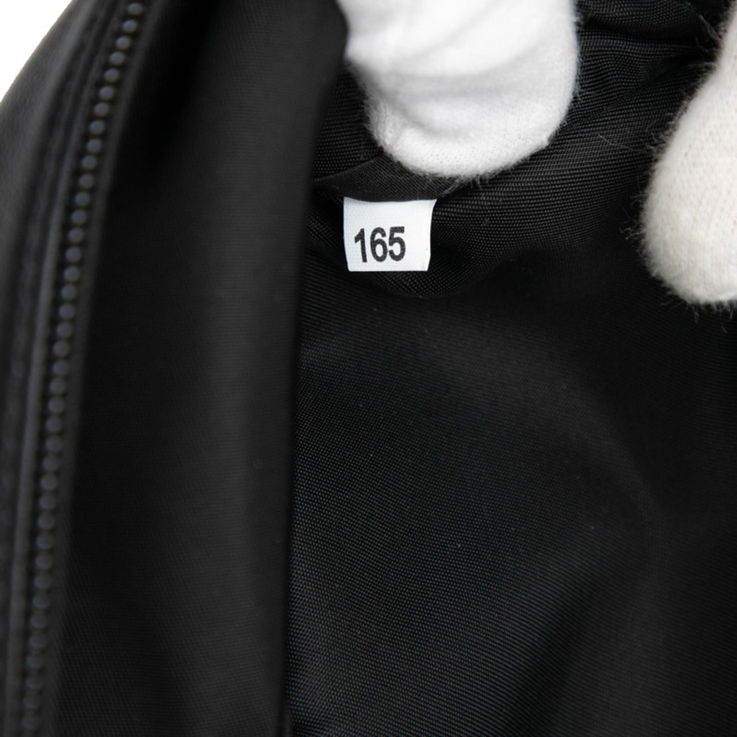 Prada Triangle Logo Plate Body Bag/Waist Bag In Black/Navy Leather/Nylon