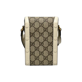 Gucci Horsebit 1955 Mini Shoulder Bag 625615 In Gg Supreme Canvas