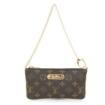 Louis Vuitton Pouch Monogram Pochette Mila Mm Handbag Chain