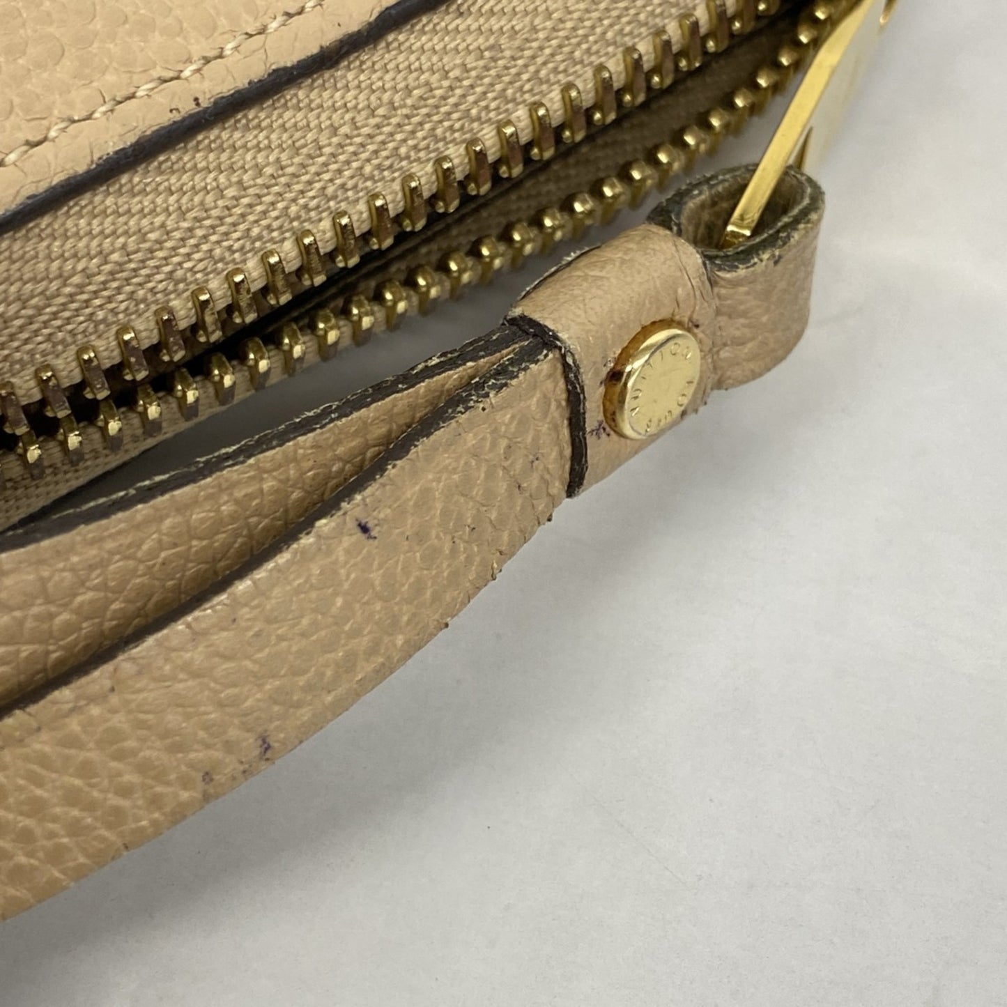 Louis Vuitton Monogram Empreinte Zippy Wallet M61866 Dune