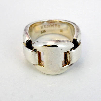 Hermes Chaine D'Ancre Casio Silver 925 Ring #51