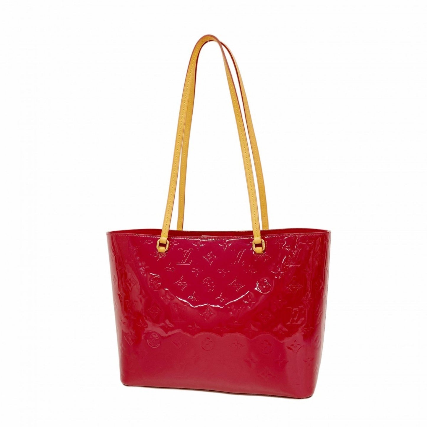 Louis Vuitton Vernis Long Beach Pm Shoulder Bag M90480 Magenta