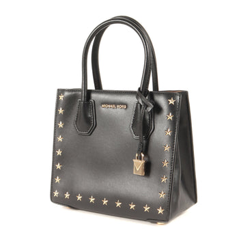 Michael Kors Black Star Studs Handbag/Shoulder Bag Leather