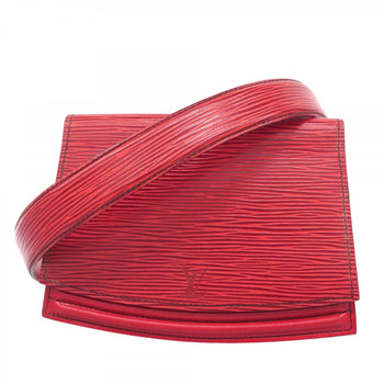 Louis Vuitton Epi Leather Pochette Ceinture Tilsit Waist Bag M52607 Castilian Red