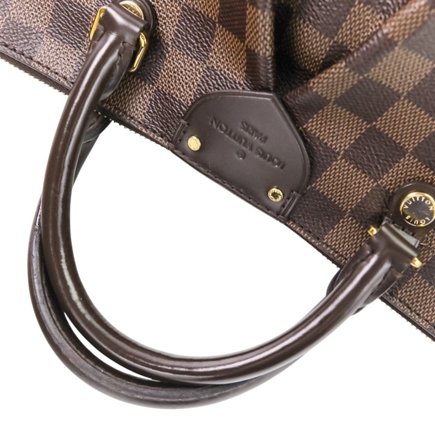 Louis Vuitton Damier Ebene Siena Pm Handbag N41545 Brown