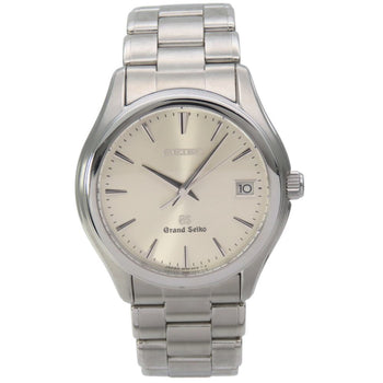 Seiko Grand 9F62-0A10 Stainless Steel Watch With Silver Dial