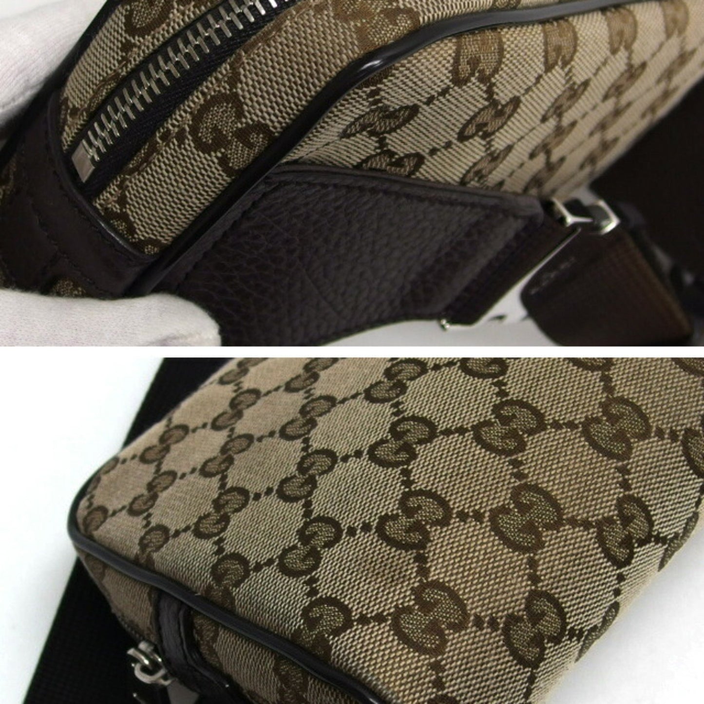 Gucci Gg Canvas Belt Bag