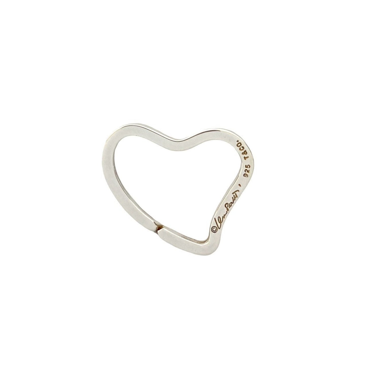 Tiffany & Co. Tiffany Open Heart Key Ring