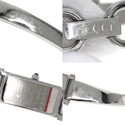 Gucci 1500L Square Face Watch Stainless Steel/Ss