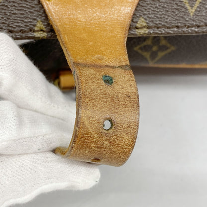 Louis Vuitton Monogram Cartouchiere Gm Shoulder Bag M51252 Brown