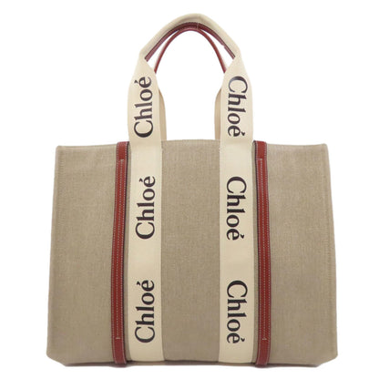 Chlo Chloe Woody Tote Canvas Bag