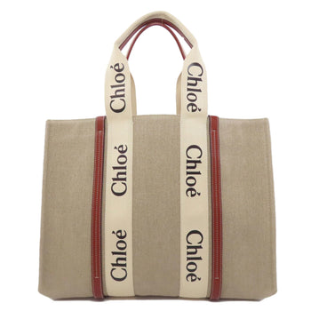 Chlo Chloe Woody Tote Canvas Bag