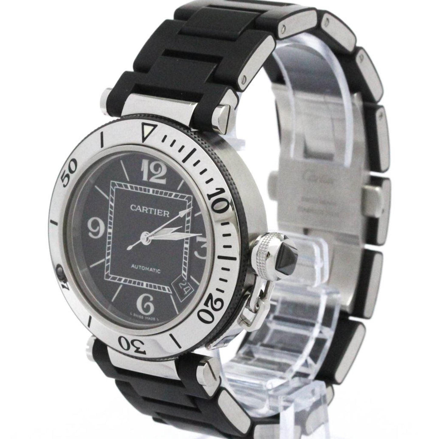 Cartier Pasha Seatimer Steel Automatic