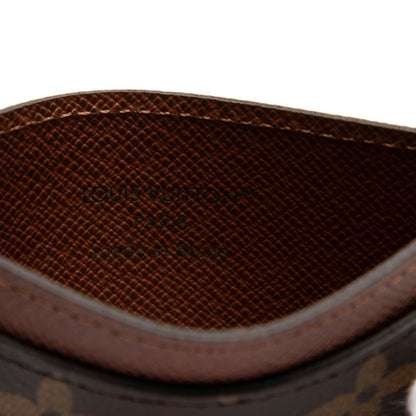 Louis Vuitton Monogram Porte Carte Sample Business Card Case/Card Case/Pass Case M61733 Brown